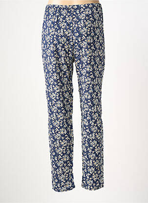 Pantalon drept țesătură crep mărime normală albastru DREAM VALLEY femeie