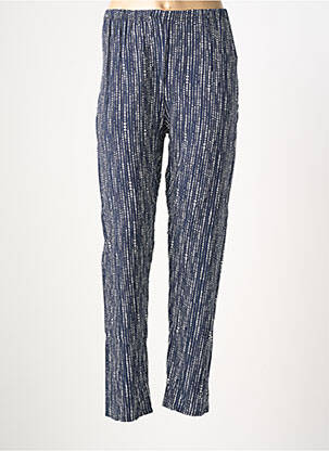 Pantalon slim talie elastică mărime normală albastru DREAM VALLEY femeie