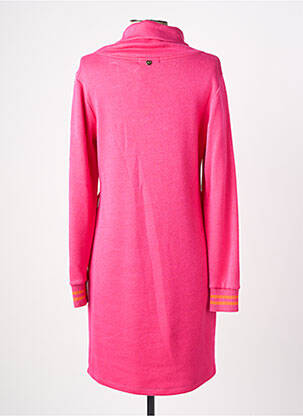 Rochie pulover elasticitate mâneci lungi roz PAUL BRIAL femeie