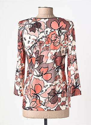 Tricou mâneci 3/4 mâneci 3/4 portocalie BARBARA LEBEK femeie