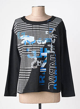 Tricou mâneci lungi mâneci lungi negru BARBARA LEBEK femeie