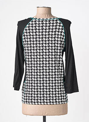 Tricou mâneci 3/4 mâneci 3/4 negru FRANK WRIGHT femeie