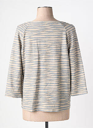 Tricou mâneci 3/4 mâneci 3/4 bej FRANK WALDER femeie