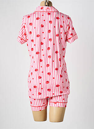 Pijama mâneci scurte roz ROSE POMME femeie