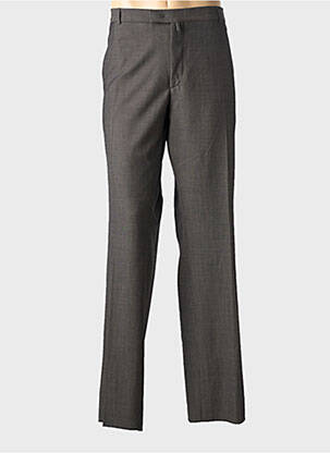 Pantalon drept croială dreaptă gri BRUNO SAINT HILAIRE bărbat