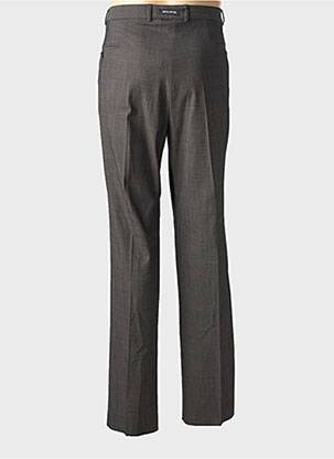 Pantalon drept croială dreaptă gri BRUNO SAINT HILAIRE bărbat