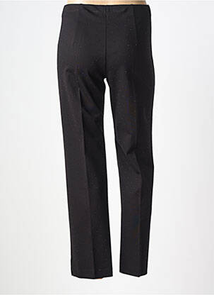 Pantalon drept talie elastică negru BARILOCHE femeie