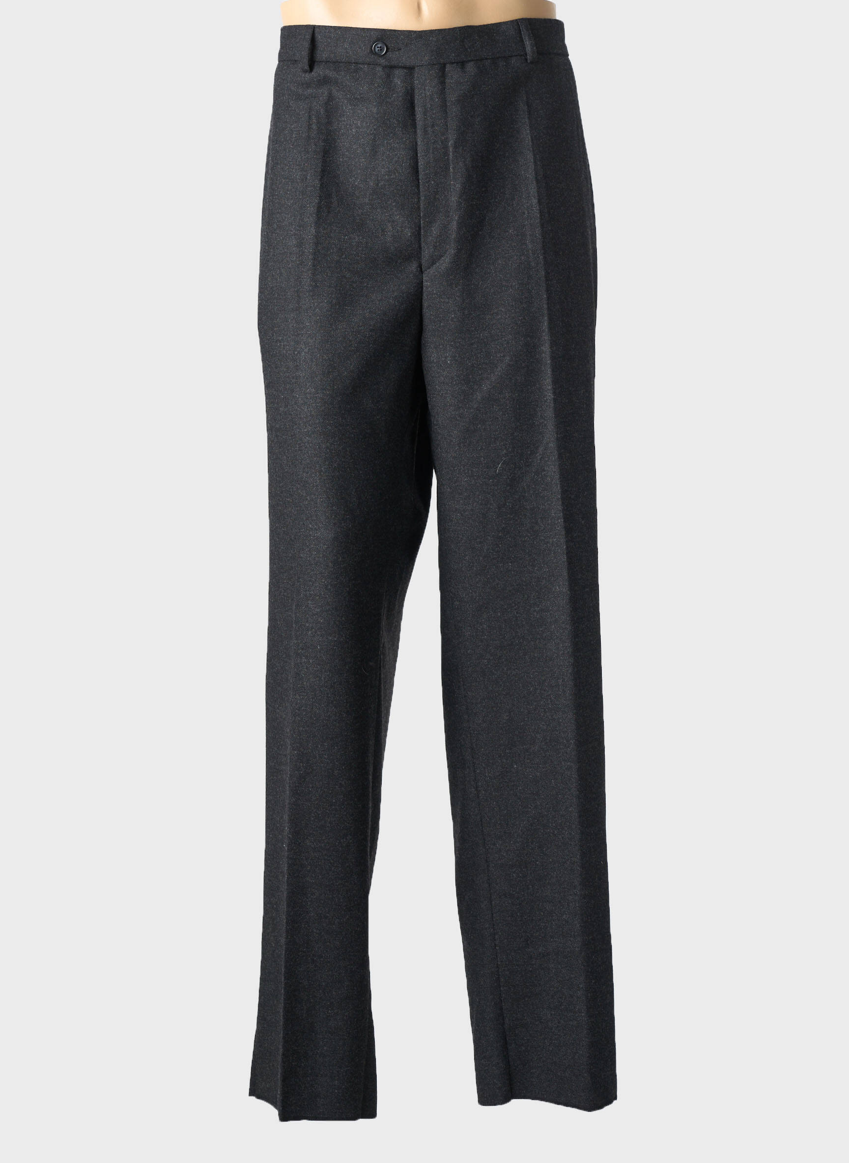 Pantalon drept croială dreaptă gri WOOLMARK bărbat