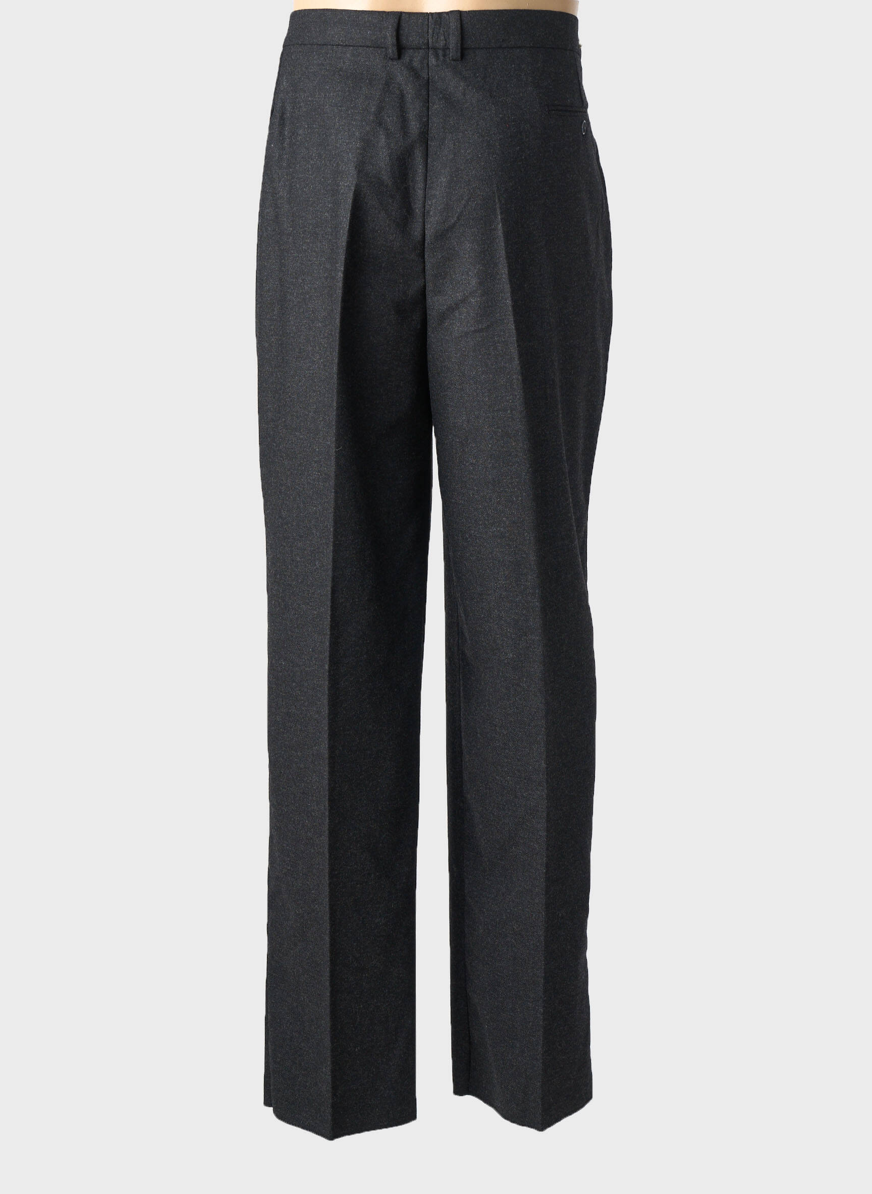 Pantalon drept croială dreaptă gri WOOLMARK bărbat