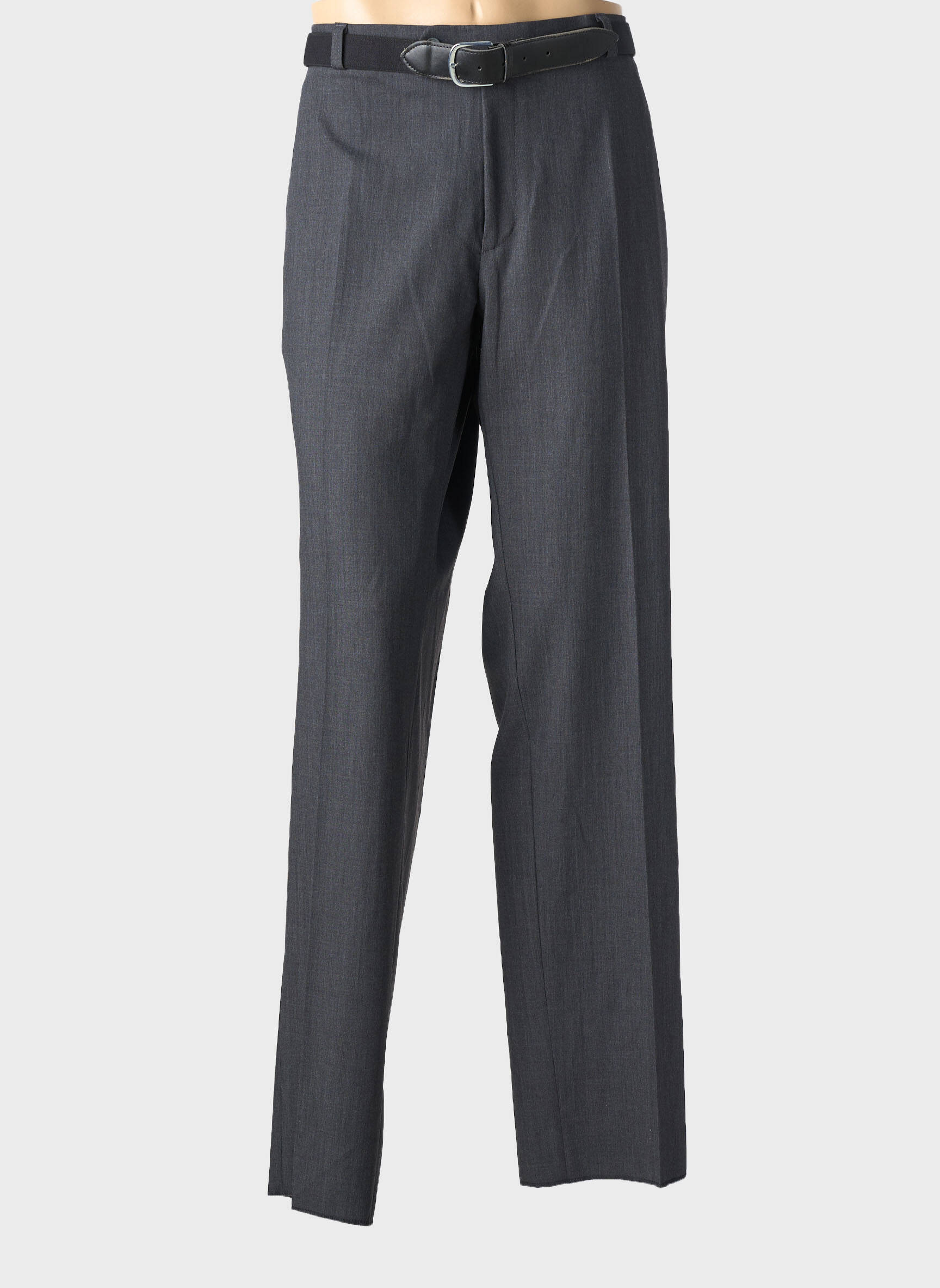 Pantalon drept croială dreaptă gri M bărbat