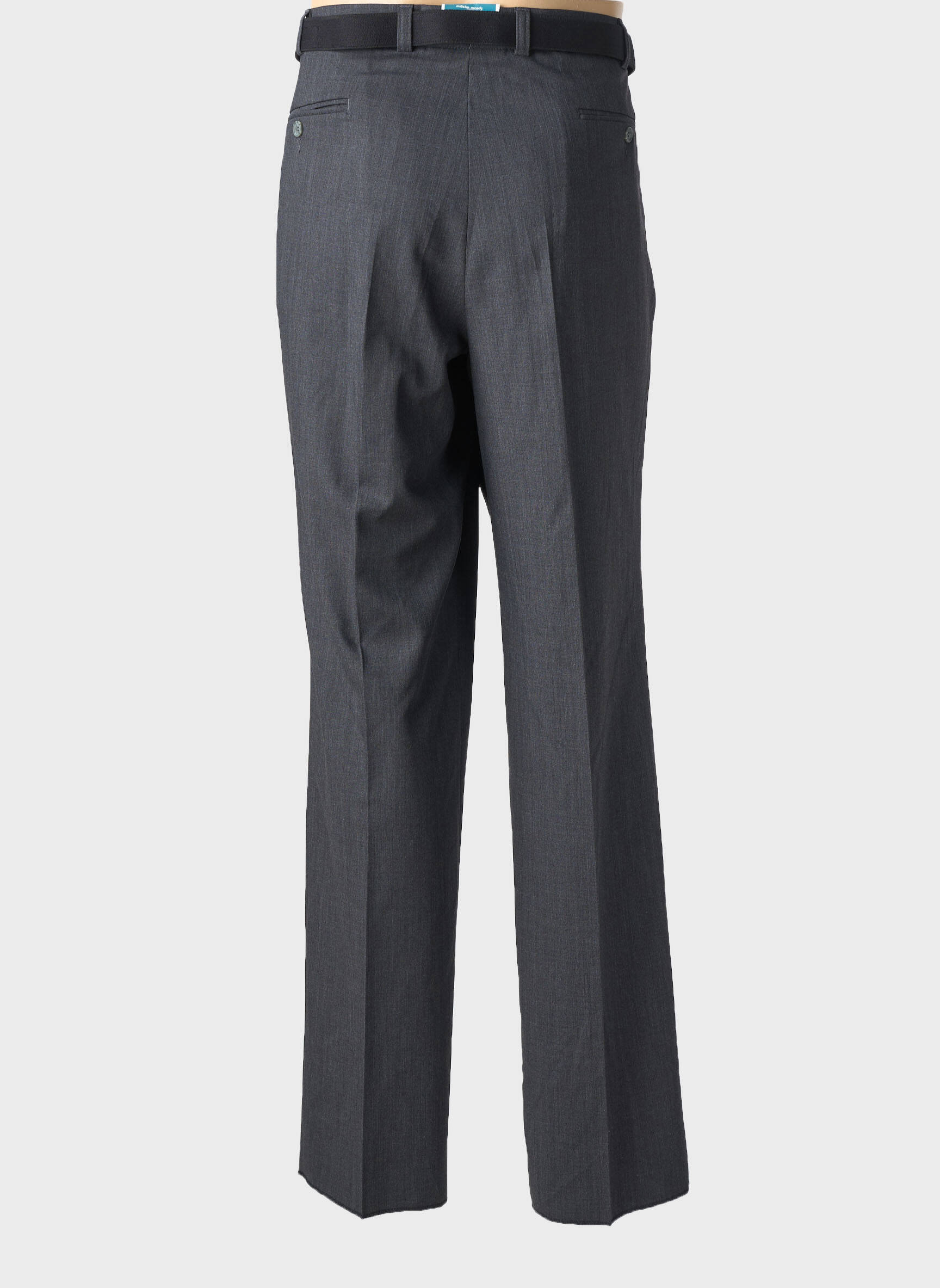 Pantalon drept croială dreaptă gri M bărbat