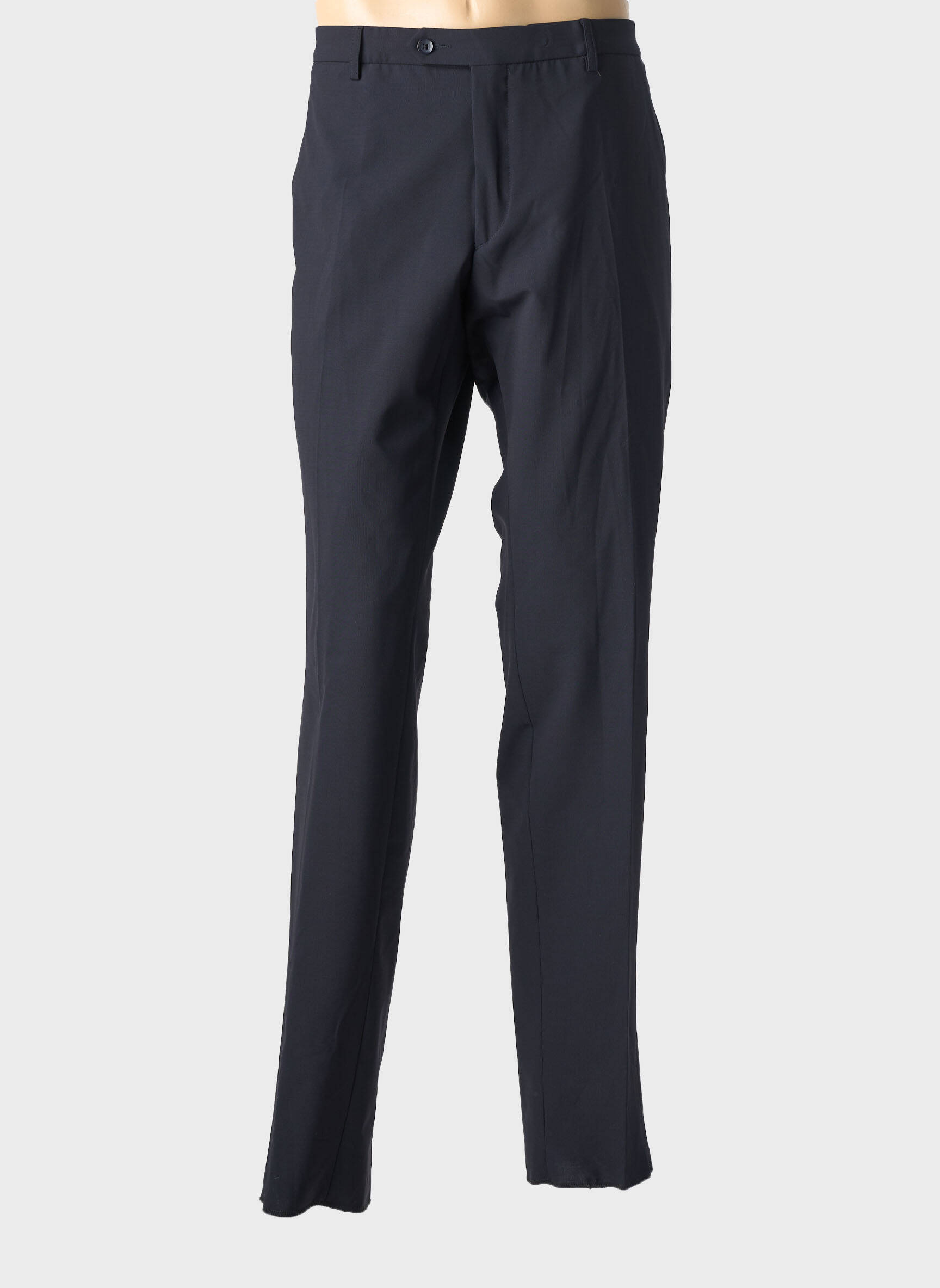 Pantalon drept croială dreaptă albastru NINO LORETTI bărbat