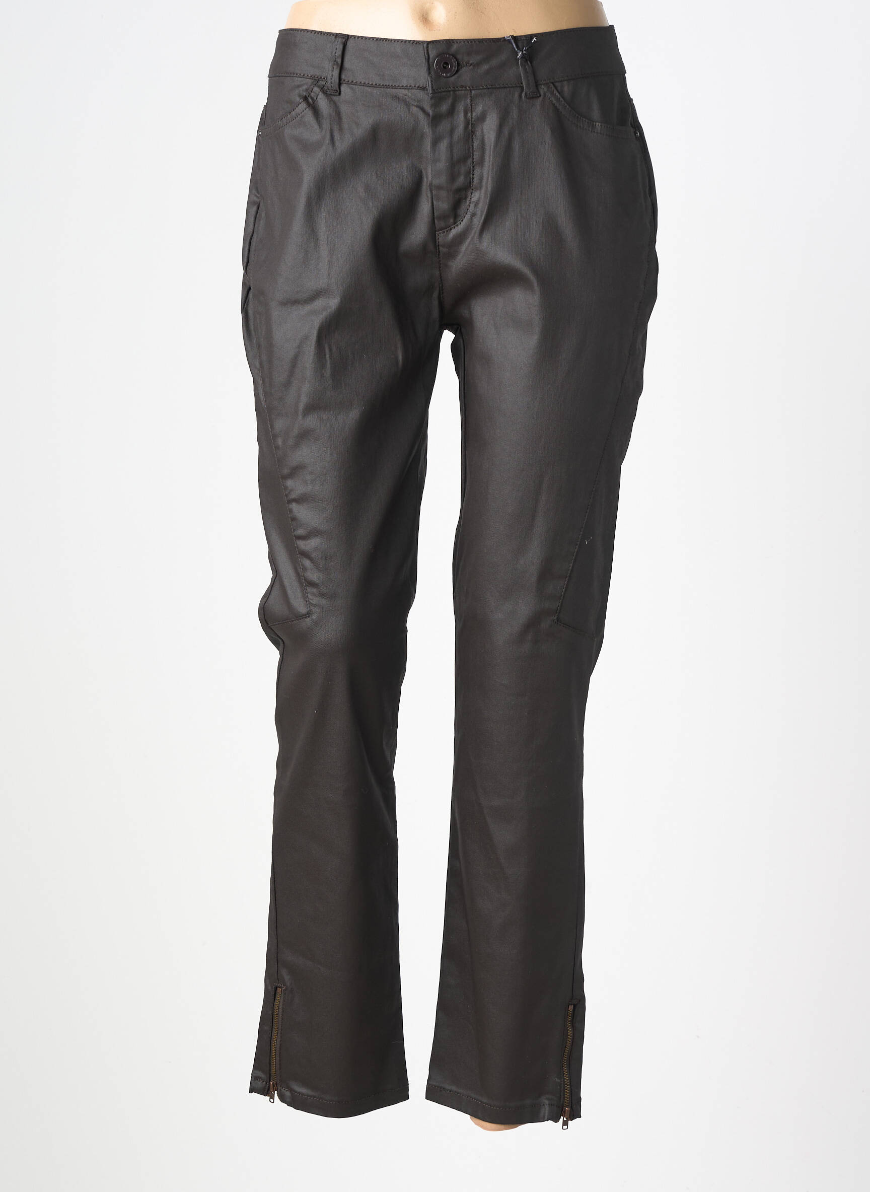 Pantalon slim buzunare negru FRED SABATIER femeie