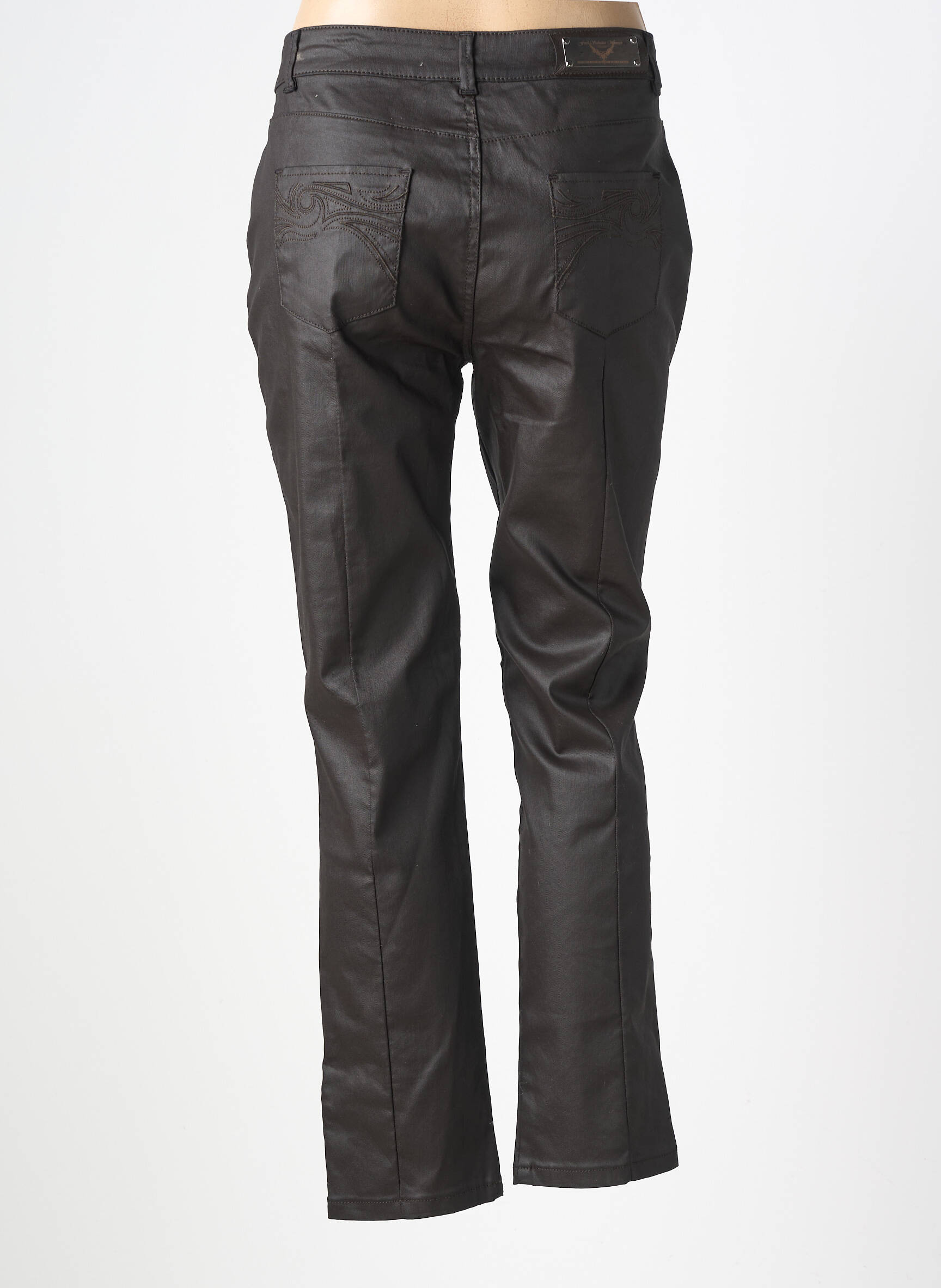 Pantalon slim buzunare negru FRED SABATIER femeie