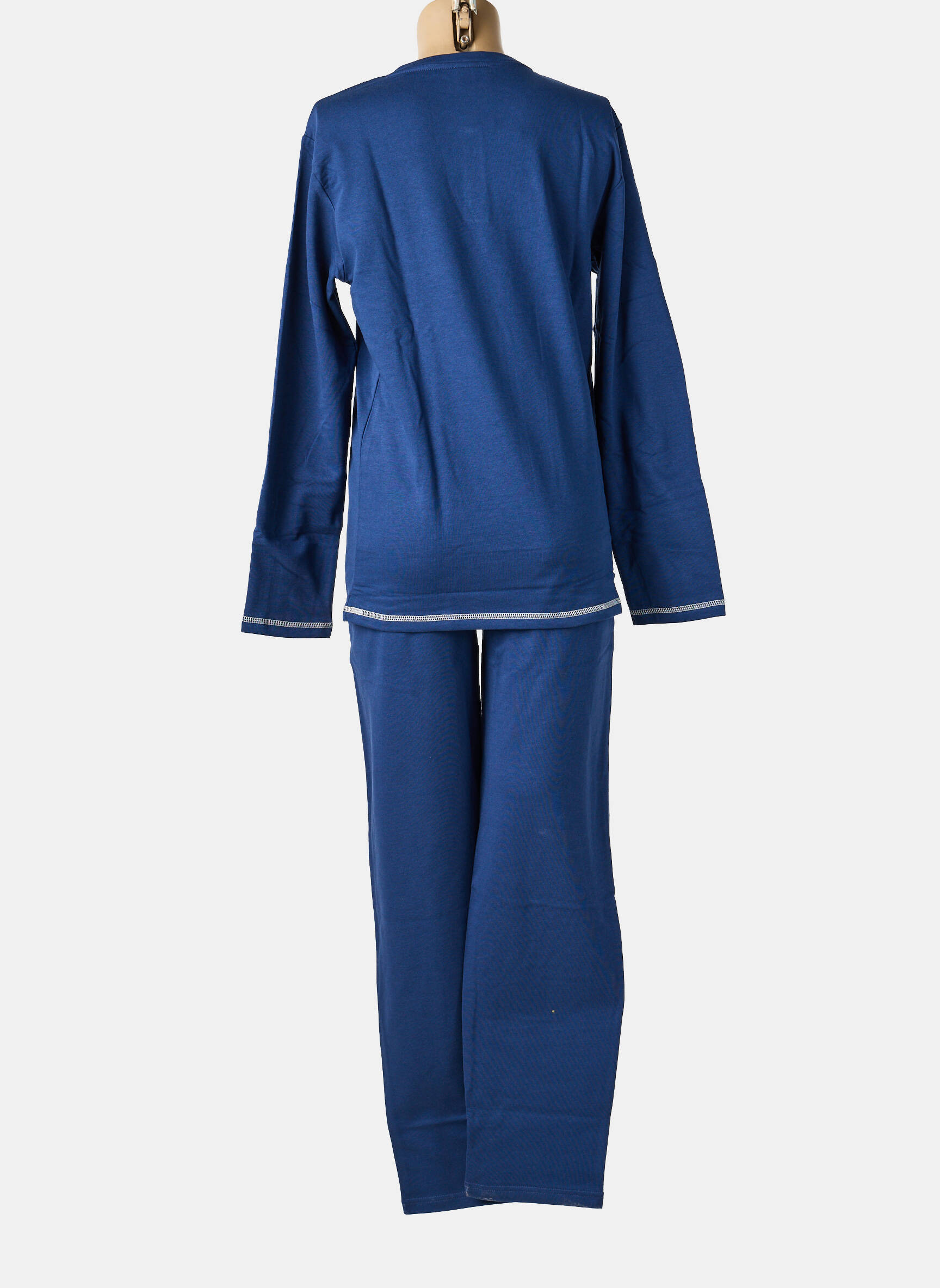 Pijama croială dreaptă albastru ROSE POMME femeie