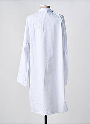 Jachete casual guler tip costum alb GEVANA femeie