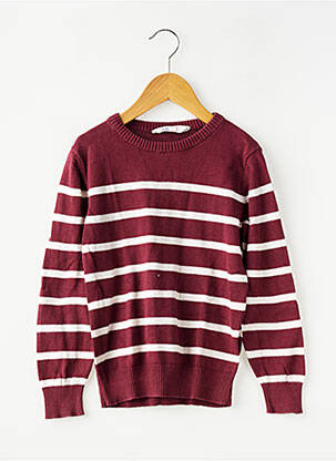 Pulover guler rotund mâneci lungi roșu H&M copil