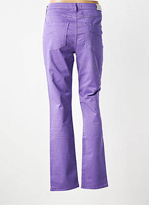 Pantalon drept elasticitate mărime normală violet KANOPE femeie