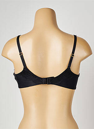 Sutien efect material satinat top sutien modelat negru FEMILET femeie