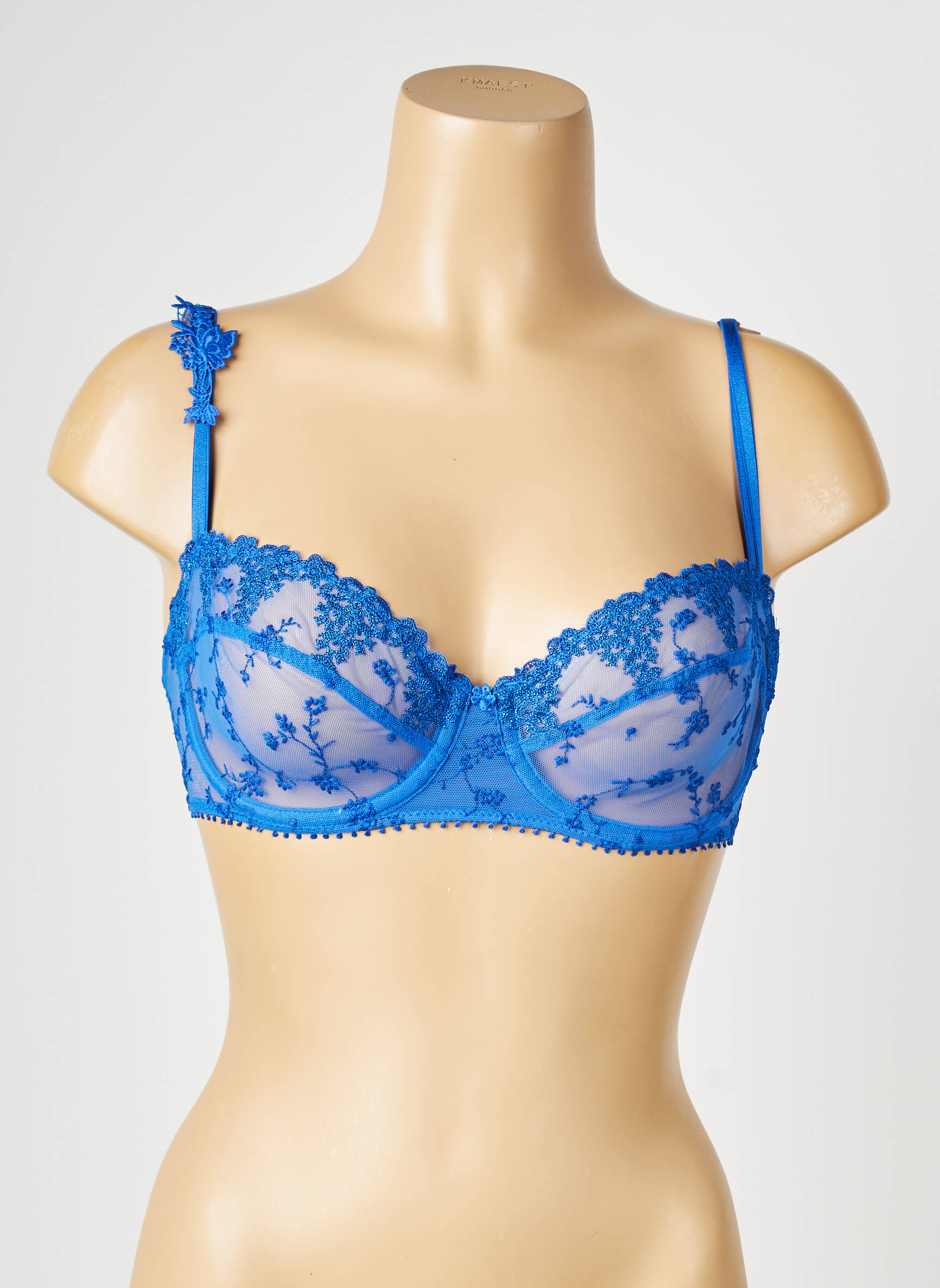 Sutien sutien balconet cu decolteu înalt sutien balconet cu decolteu înalt albastru PASSIONATA femeie