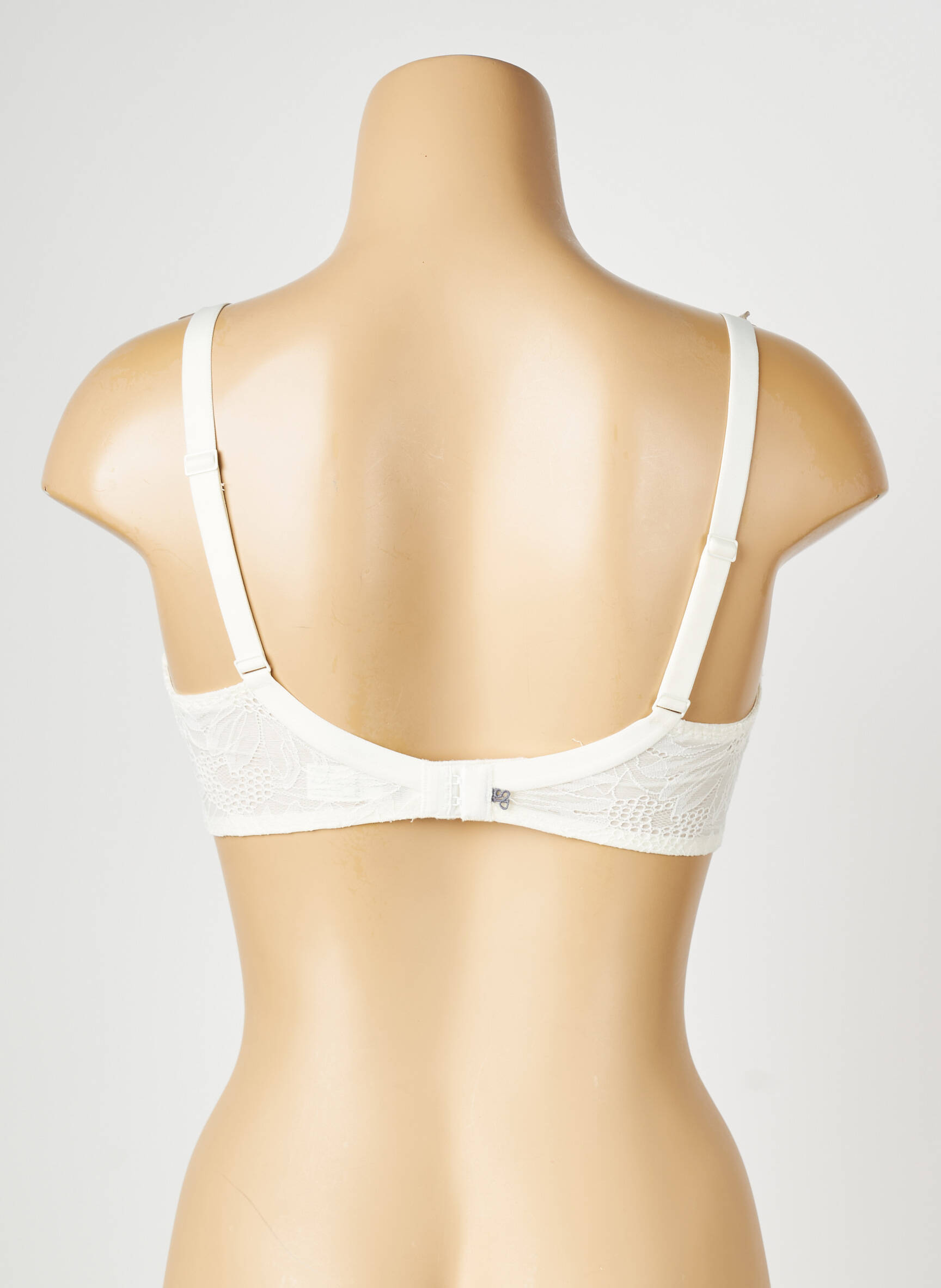 Sutien broderie sutien cupe întregi cu decolteu înalt alb SIMONE PERELE femeie