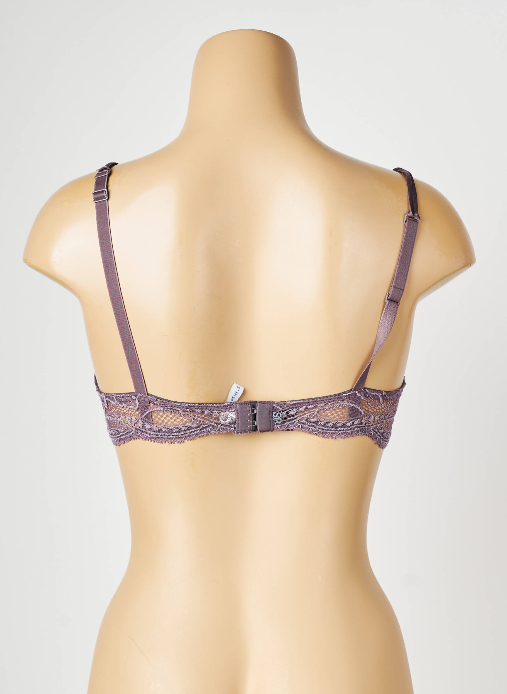Sutien țesătură dantelă gri SIMONE PERELE femeie