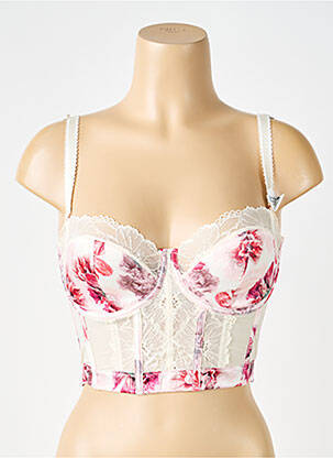Corset broderie bej DORINA femeie