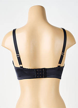 Sutien efect material satinat top sutien modelat negru DORINA femeie
