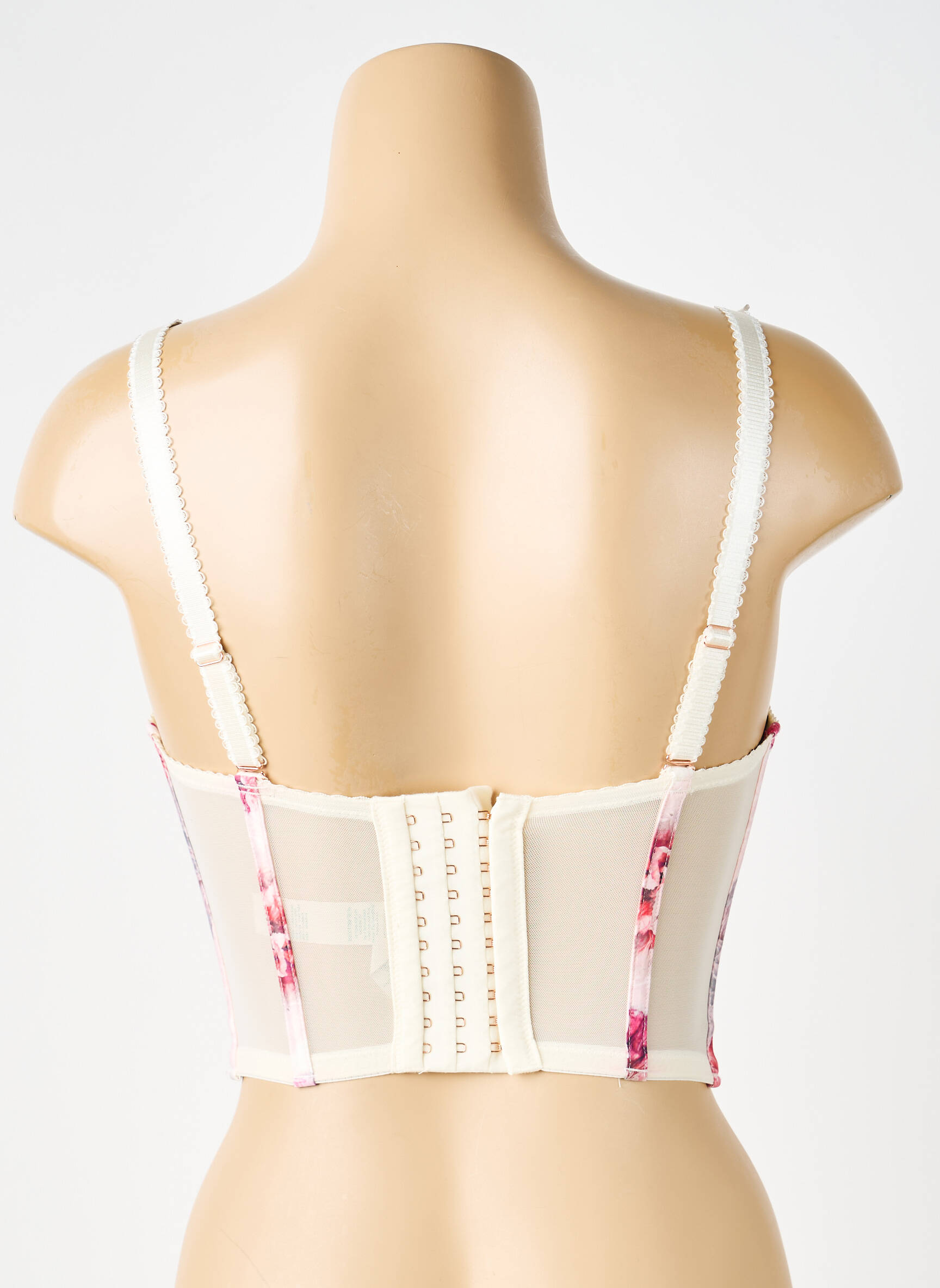 Corset broderie bej DORINA femeie