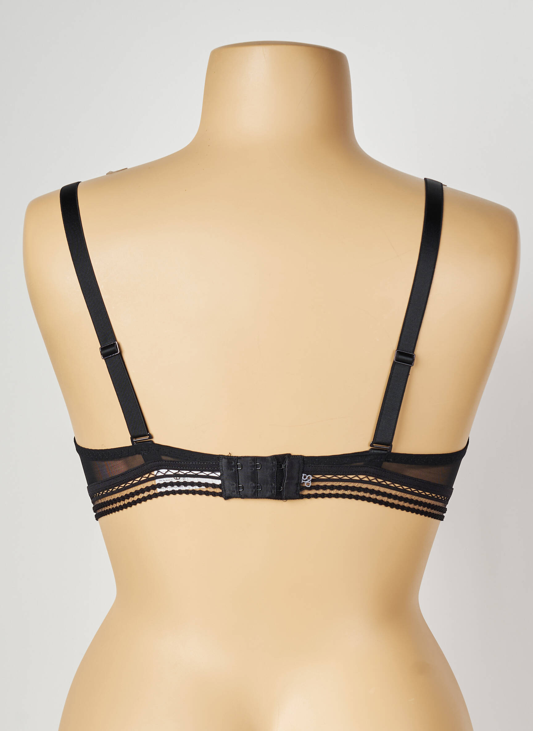 Sutien broderie sutien cupe întregi cu decolteu înalt negru SIMONE PERELE femeie