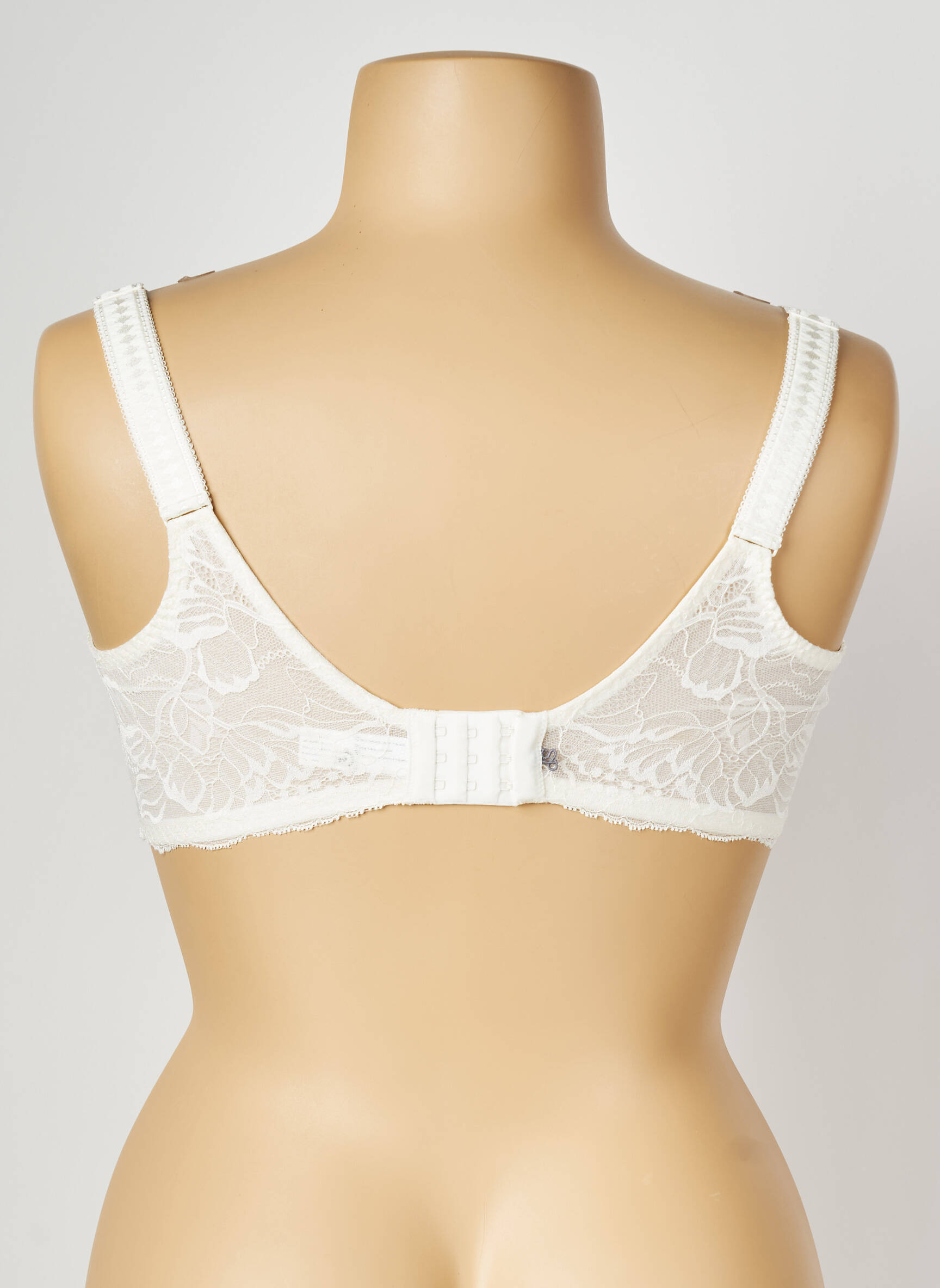 Sutien broderie sutien cupe întregi cu decolteu înalt alb SIMONE PERELE femeie