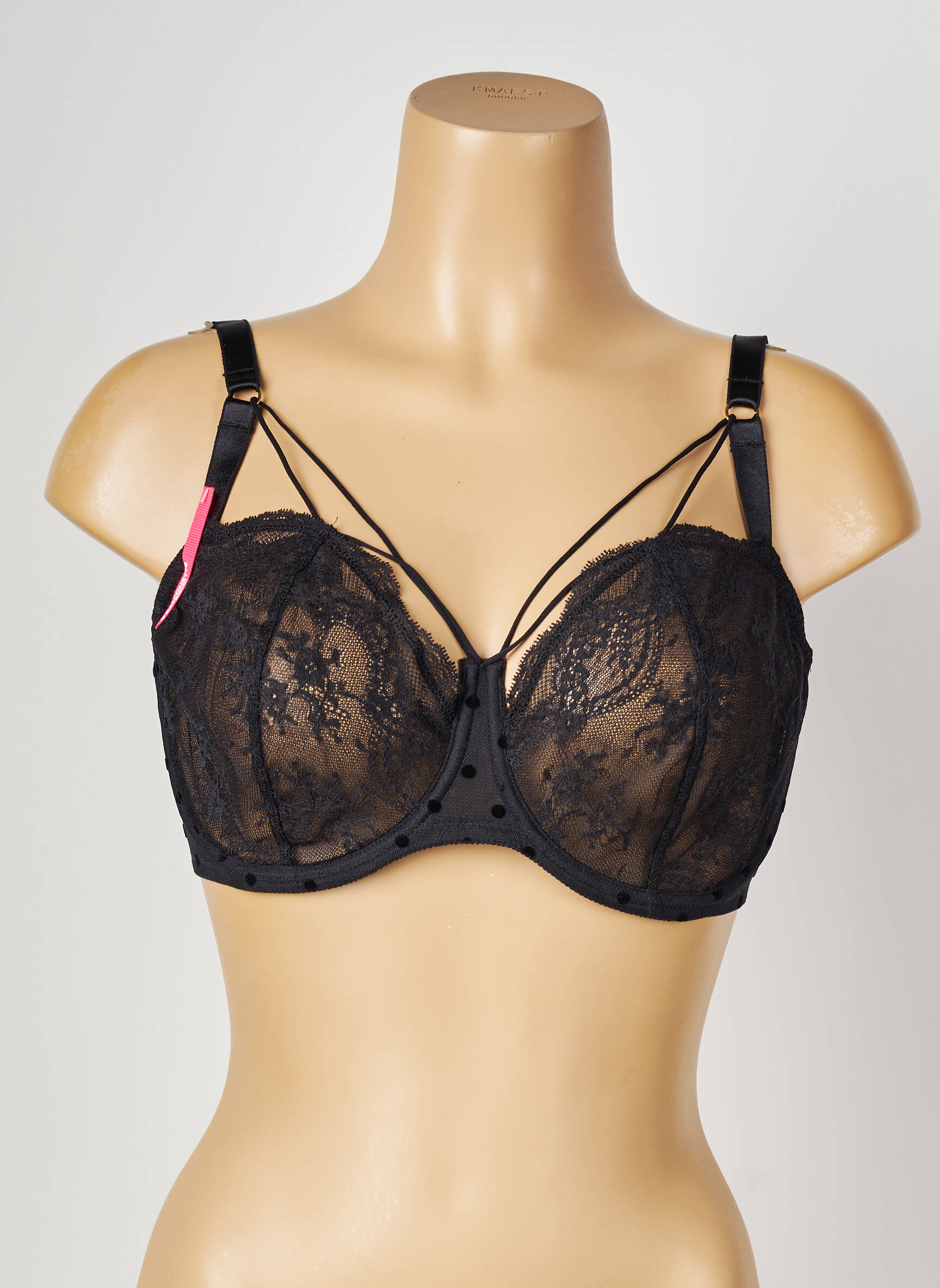 Sutien sutien balconet cu decolteu înalt sutien balconet cu decolteu înalt negru PASSIONATA femeie