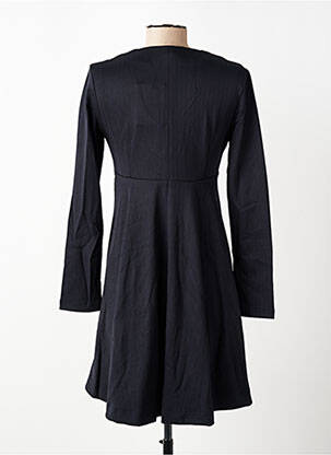 Rochie scurtă croială evazată mâneci lungi negru COUTURIST femeie