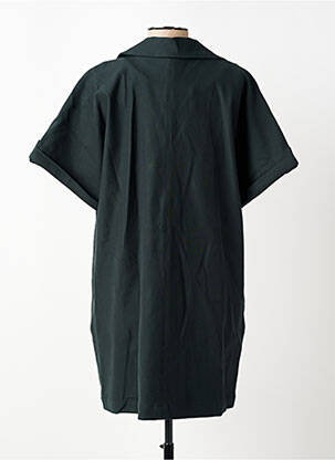 Rochie scurtă mâneci scurte mâneci scurte verde COUTURIST femeie