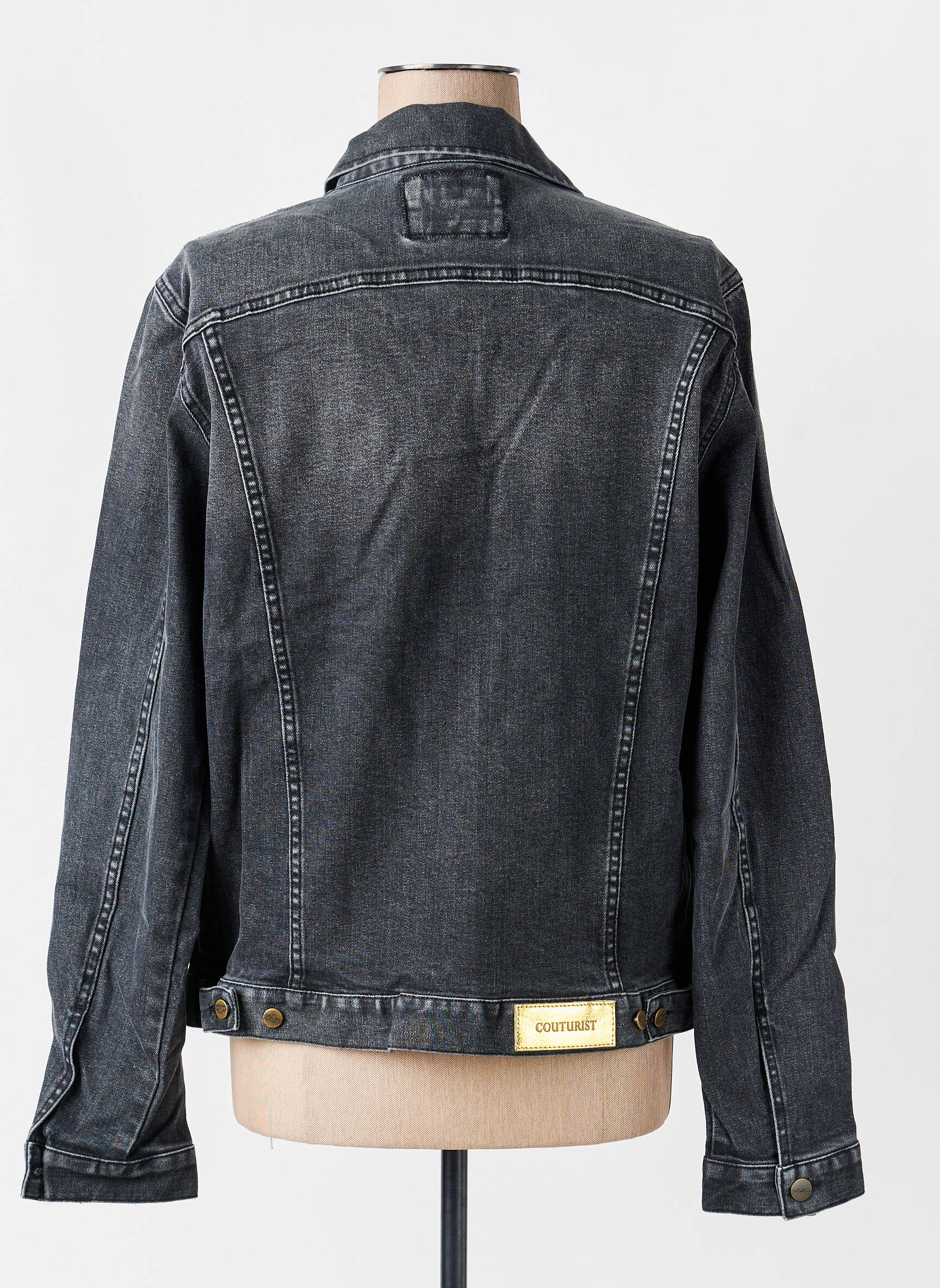 Jachete casual buzunare gri COUTURIST femeie