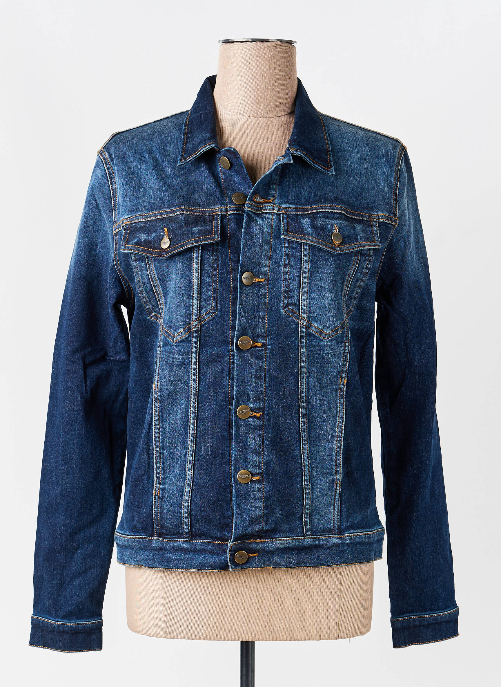 Jachete casual buzunare albastru COUTURIST femeie