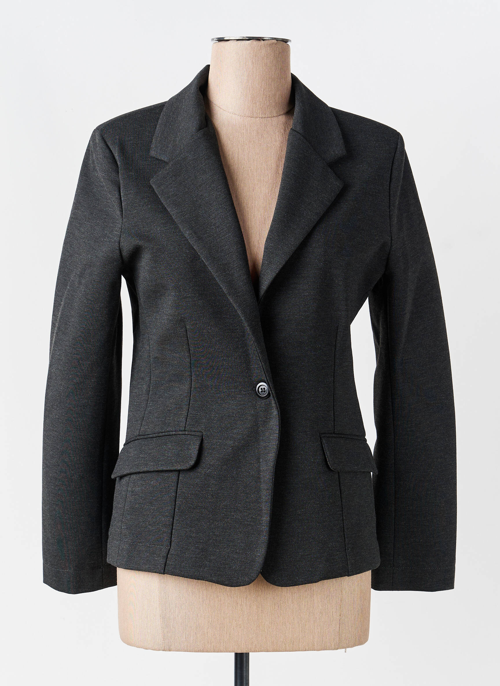 Sacou buzunare gri COUTURIST femeie