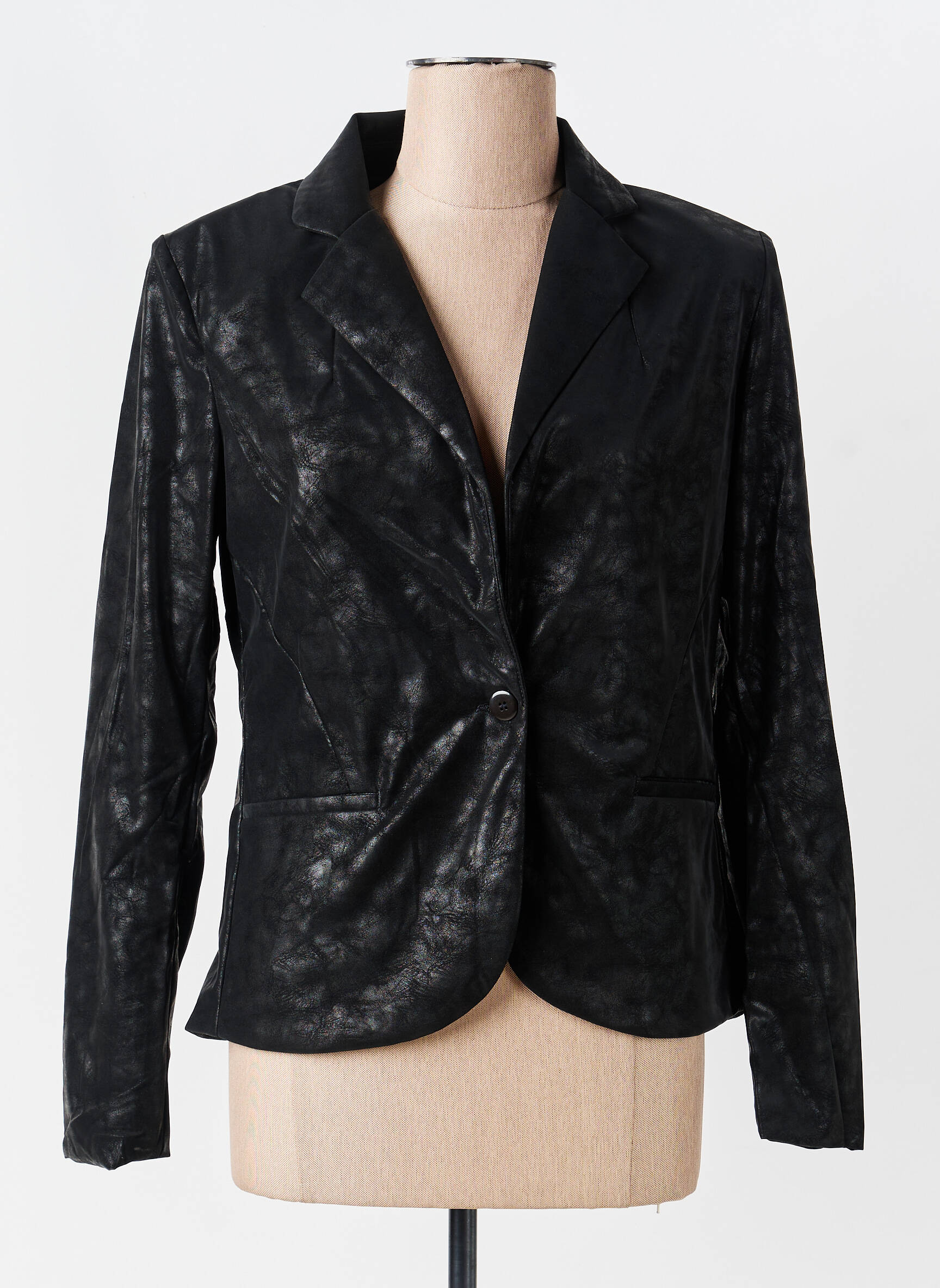 Sacou buzunare negru COUTURIST femeie