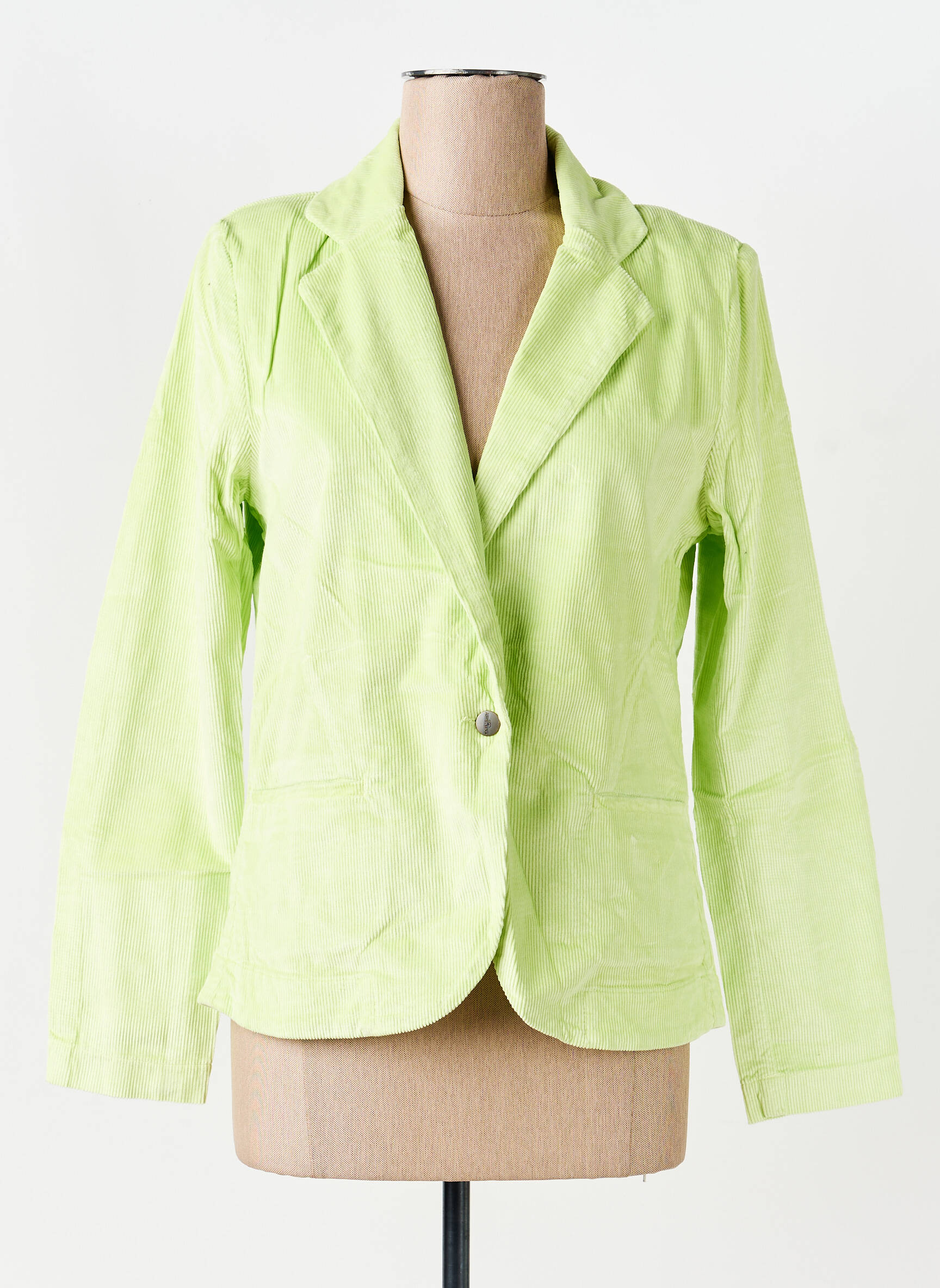 Sacou buzunare verde COUTURIST femeie