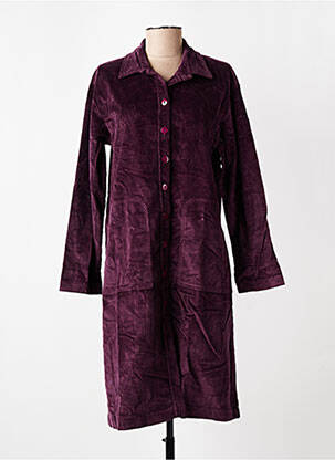 Rochie midi mâneci lungi mâneci lungi violet COUTURIST femeie
