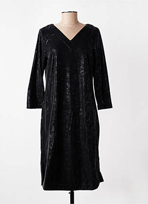 Rochie midi mâneci lungi mâneci lungi negru COUTURIST femeie
