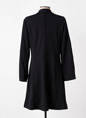Rochie scurtă mâneci 3/4 mâneci 3/4 negru COUTURIST femeie