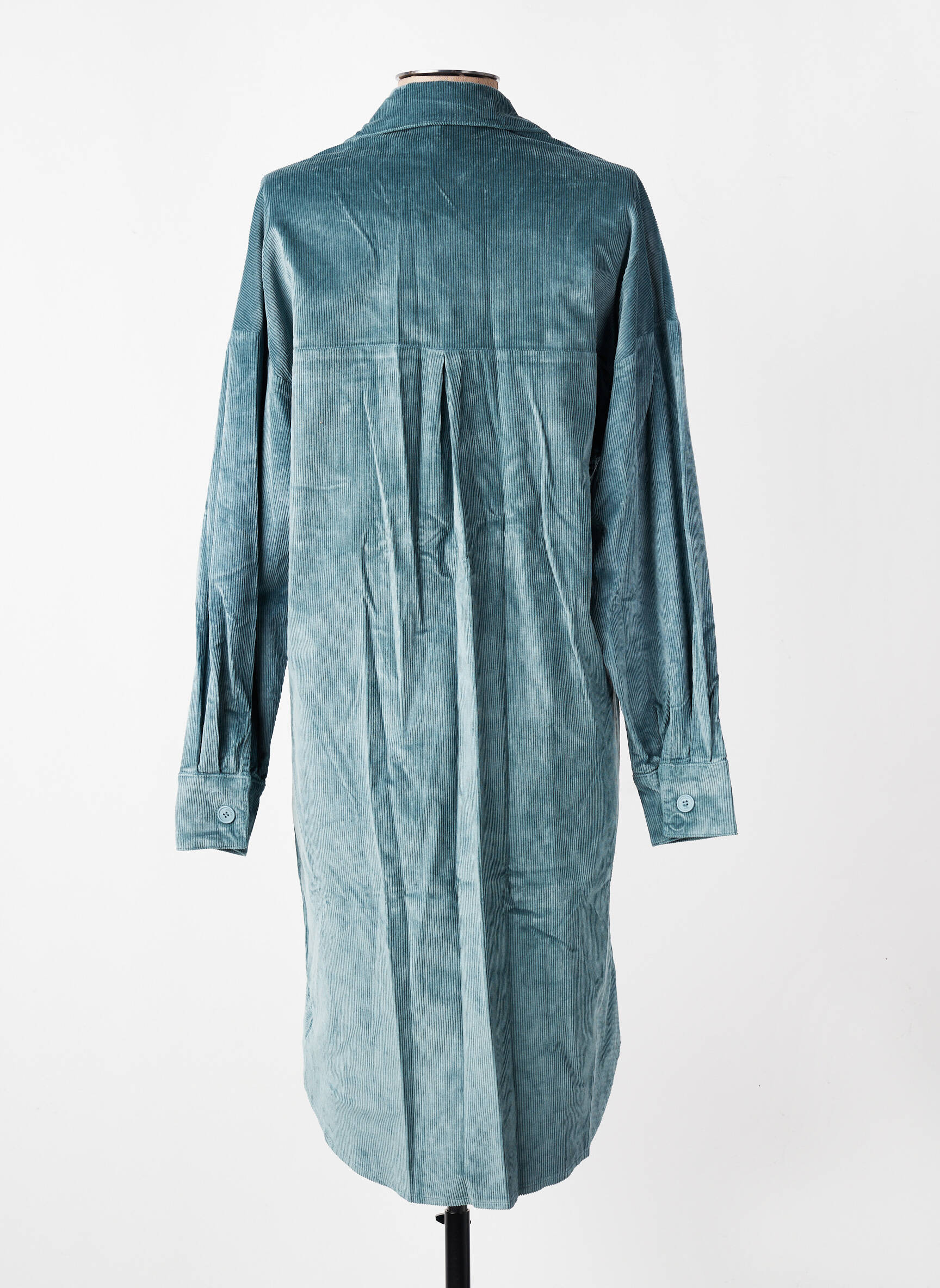 Rochie midi mâneci lungi mâneci lungi verde COUTURIST femeie