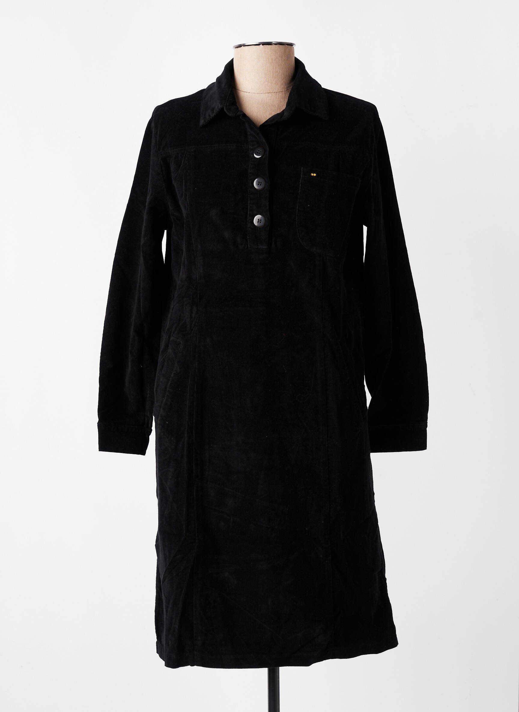 Rochie scurtă mâneci lungi mâneci lungi negru COUTURIST femeie
