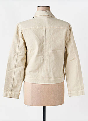 Jachete casual buzunare bej COUTURIST femeie