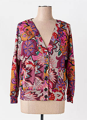 Jachete casual guler rotund roz COUTURIST femeie