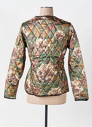 Jachete casual guler rotund verde COUTURIST femeie