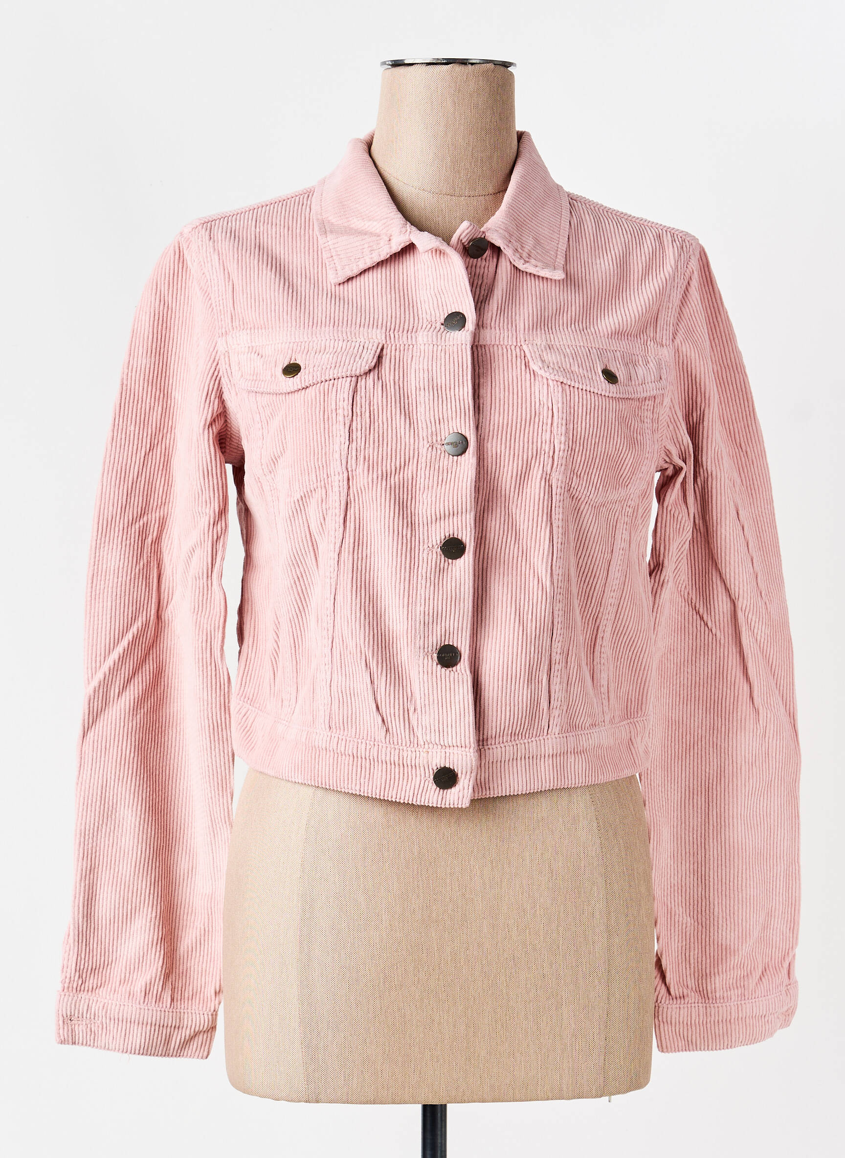 Jachete casual buzunare roz COUTURIST femeie