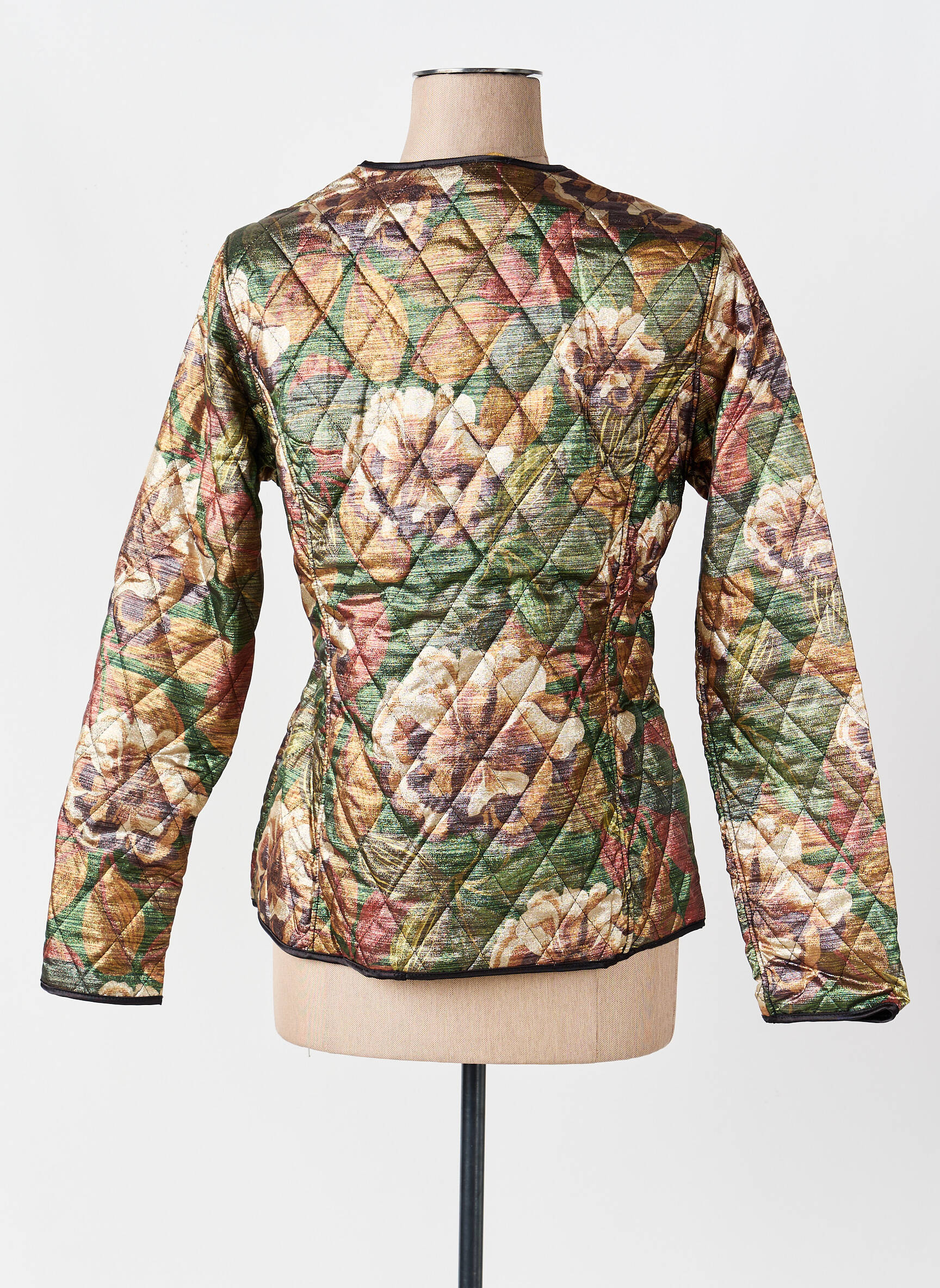 Jachete casual guler rotund verde COUTURIST femeie