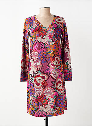 Rochie scurtă mâneci lungi mâneci lungi roz COUTURIST femeie
